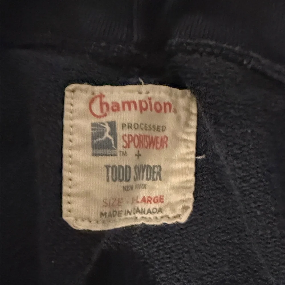 Todd Snyder Black Sweatpants with Gray Side Stripes